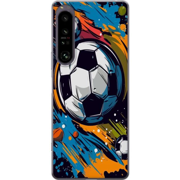 iSecrets - Mobilskal till Sony Xperia 1 IV med Fotbollar