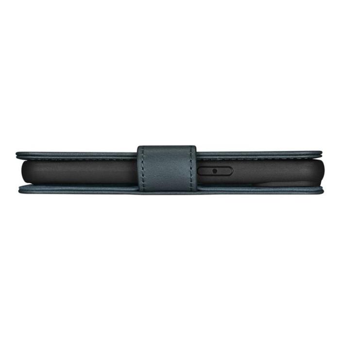 ICARER - iCarer iPhone 14 Pro Max Plånboksfodral Äkta Läder 2in1 Anti-RFID - Blå