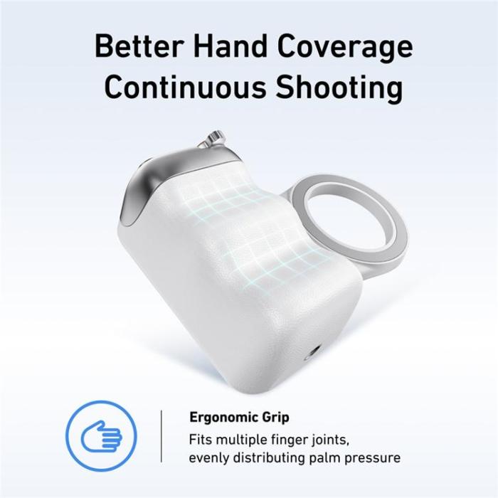 A-One Brand - TELESIN Magsafe Kameragrepp Mobilhållare för Fotografering, MFI-Certifierad