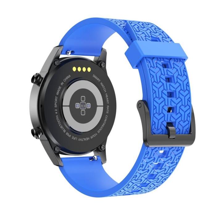 OEM - Galaxy Watch (46mm) Armband Strap Y - Blå