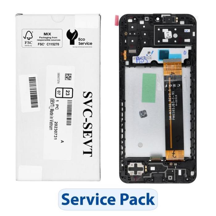 SpareParts - Galaxy A13 4G Skärm med LCD-display A137F Service Pack