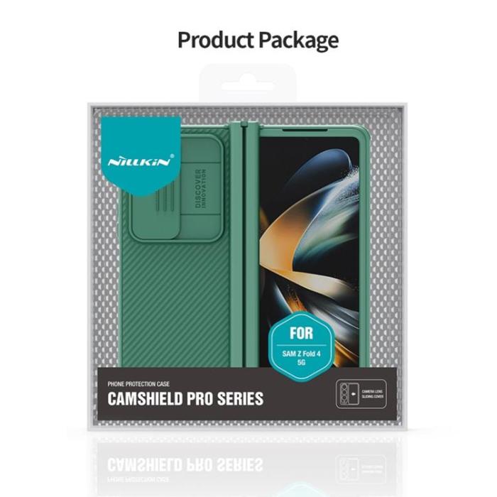 Nillkin - Nillkin Galaxy Z Fold 4 Skal Camshield Pro - Blå