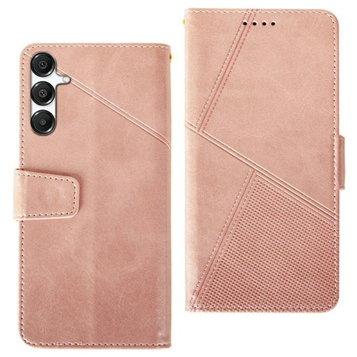 IDEWEI - IDEWEI Plånboksfodral för Samsung Galaxy S26 Konstläder Stativ - Rosa