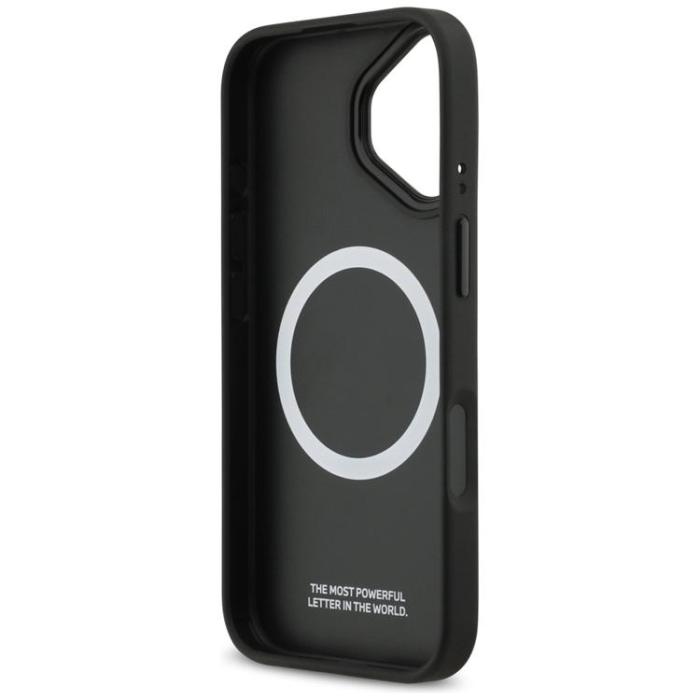 BMW - BMW iPhone 17 Mobilskal MagSafe M Perforated Stripe Logo - Grå