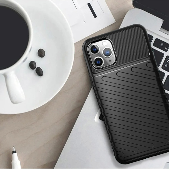 A-One Brand - iPhone 17 Mobilskal Thunder Armored - Svart