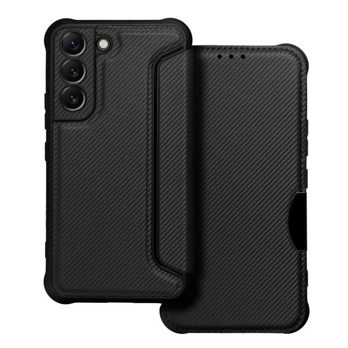 OEM - PIANO fodral för Samsung S22 svart