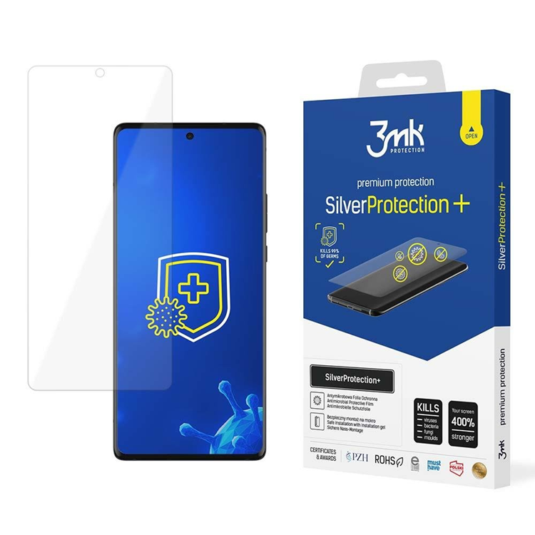 3MK Motorola Edge 30 Ultra Plastfilm skärmskydd Silver Protection+ | 5468 | AlltMobil