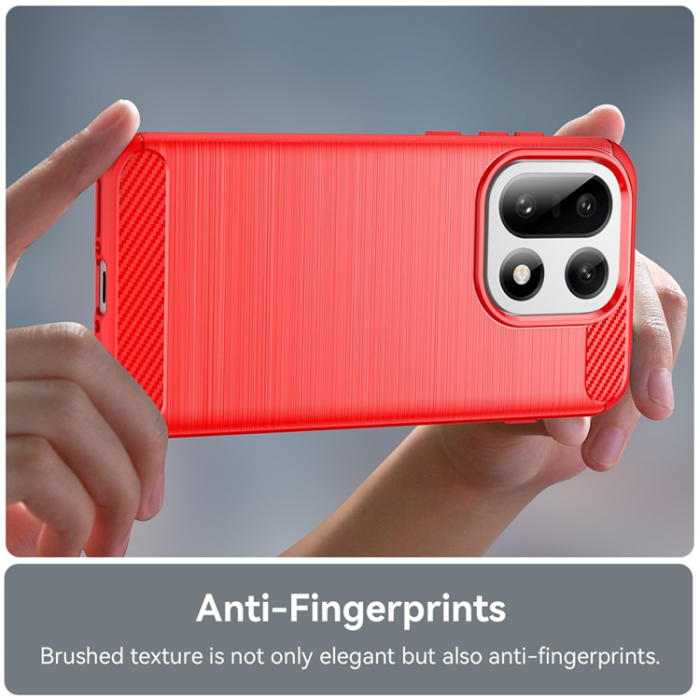 A-One Brand - OnePlus 15 5G Mobilskal Carbon Fiber Texture Brushed