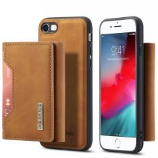DG.MING - DG.MING Konstl&auml;der Pl&aring;nboksfodral f&ouml;r iPhone 7/8/SE 2020/2022 - Brun