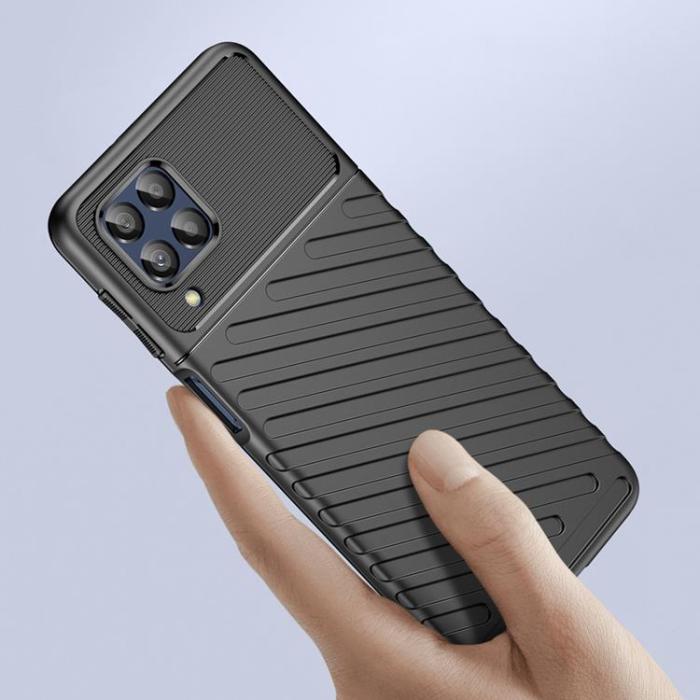 OEM - Galaxy M53 5G Skal Thunder Armored Flexible - Svart