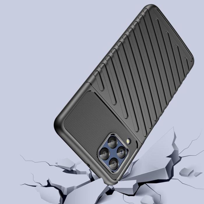 OEM - Galaxy M53 5G Skal Thunder Armored Flexible - Svart