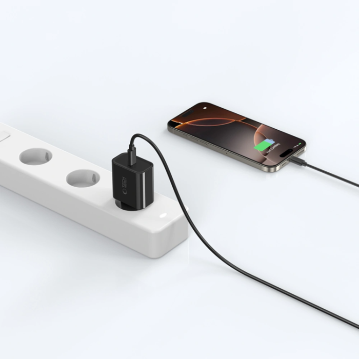 Tech-Protect - Tech Protect Väggladdare USB-C 20W - Svart