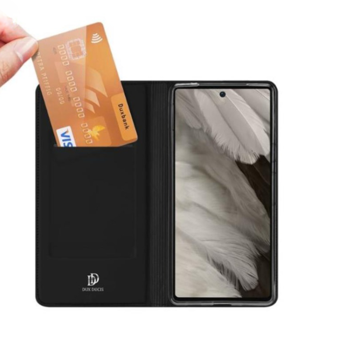 OEM - Google Pixel 7A Plånboksfodral Skin Pro - Svart