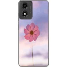 iSecrets - Mobilskal till Motorola Moto E14 med Rosa blomma