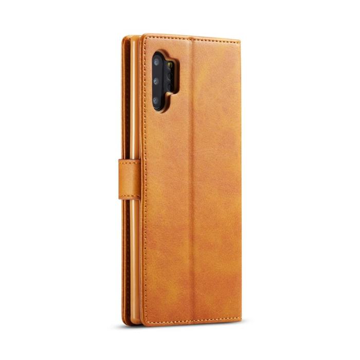 LC.imeeke - LC.IMEEKE Mobilskal till Samsung Galaxy A32 5G/M32 5G - KonstLäder - Brun