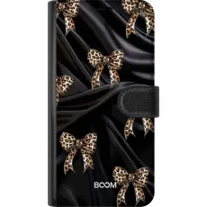 Gustaf - Pl&aring;nboksfodral till Xiaomi Redmi Note 14 Pro+ med Leopard Bow