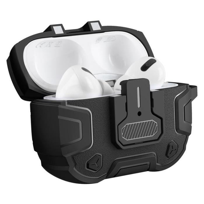 UTGATT1 - Nillkin AirPods Pro 2 Skal Bounce Pro Armored - Svart
