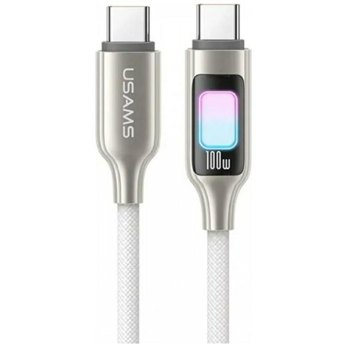 USAMS - USAMS USB-C Till USB-C Kabel 100W 1.2m TC - Titan