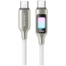 USAMS - USAMS USB-C Till USB-C Kabel 100W 1.2m TC - Titan