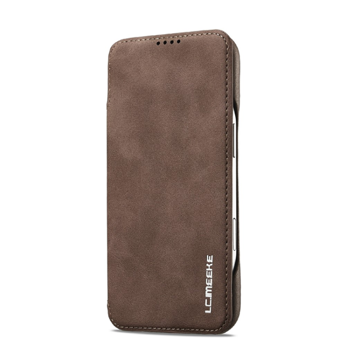 LC.imeeke - LC.IMEEKE iPhone Air Mobilfodral Korthållare Stativ - Coffee