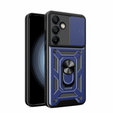 OEM - Galaxy S25 Plus Mobilskal Hybrid Armor Camshield - Blå
