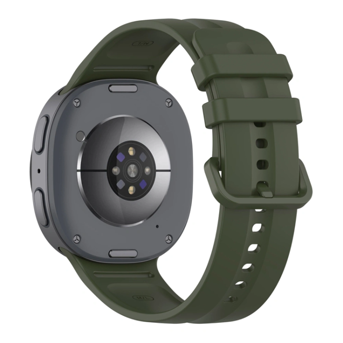 Tech-Protect - Tech-Protect Armband För Galaxy Watch 8/9/Classic Silikon Evo - Militray Grön
