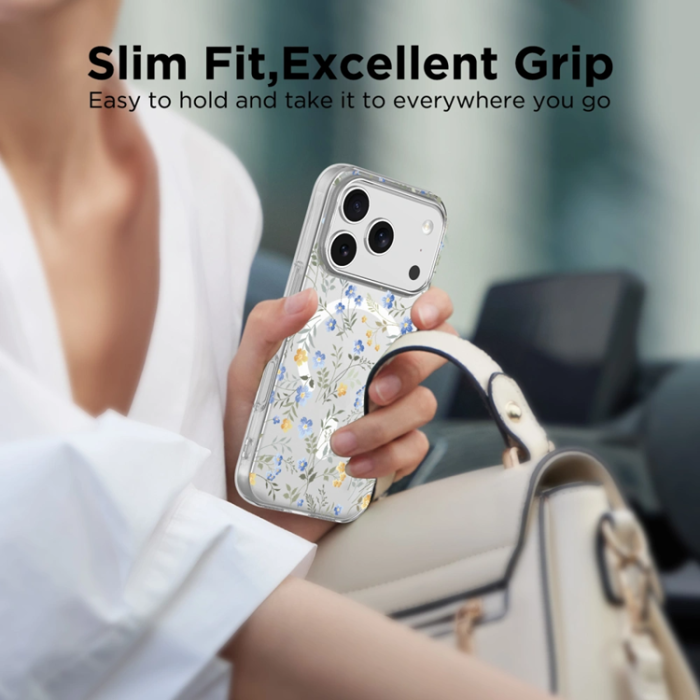 Ringke - Tech-Protect iPhone 17 Pro Max Mobilskal Magsafe Flexair - Spring Flowers