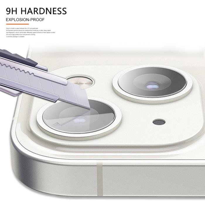 OEM - [2-PACK] Kameralinsskydd i Härdat Glas iPhone 13 / 13 Mini