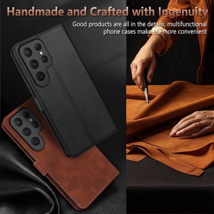 AZNS - AZNS Samsung Galaxy S26 Ultra Fodral PU Läder - Roséguld