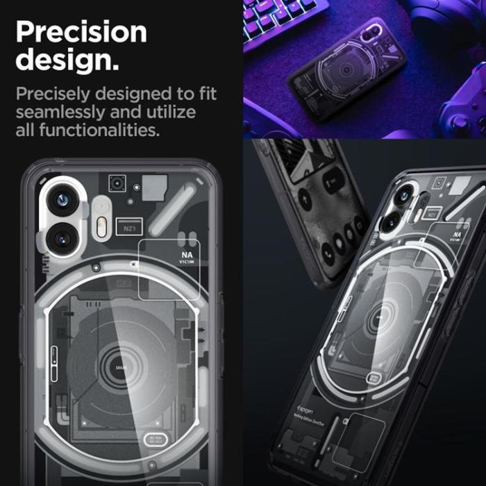 UTGATT - Spigen Nothing Phone 2 Mobilskal Ultra Hybrid - Zero One