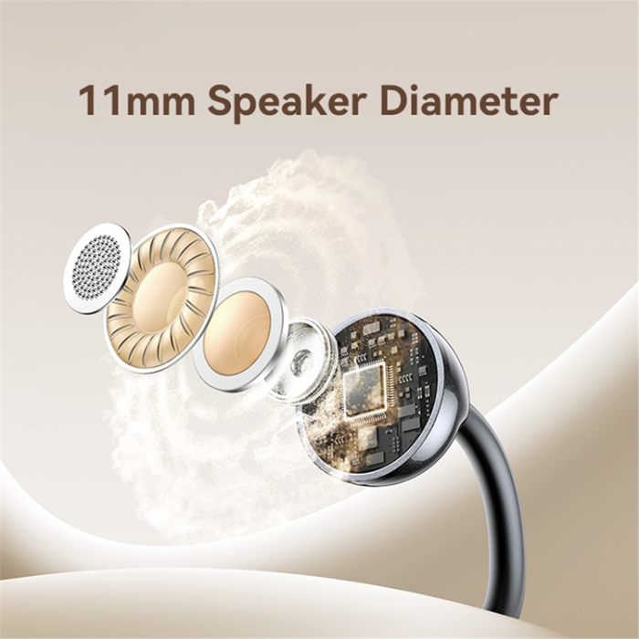 USAMS - USAMS Trådlösa Bluetooth 5.3 Hörlurar Clip-On Echo R02