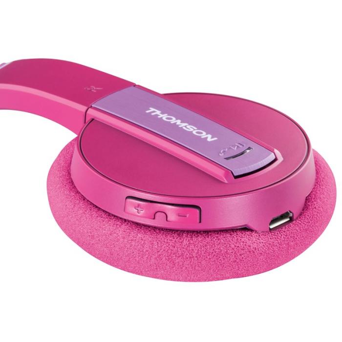 UTGATT4 - THOMSON Hörlur WHP6017P Trådlös Bluetooth On-Ear Barn - Rose