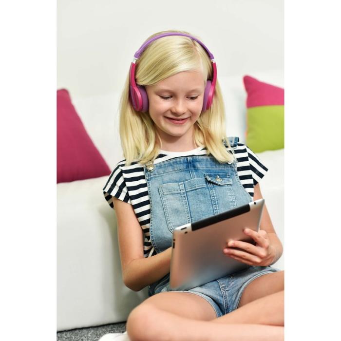 UTGATT4 - THOMSON Hörlur WHP6017P Trådlös Bluetooth On-Ear Barn - Rose