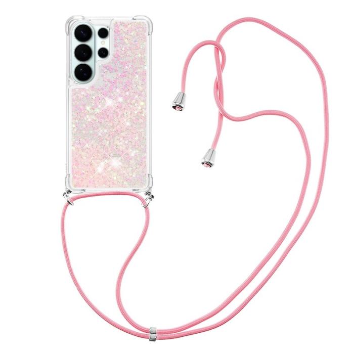OEM - Mobilskal till Samsung Galaxy S26 Ultra TPU Quicksand - Rosa / Pentagram