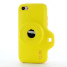 OEM - ACA Toy Camera Combo Skal till iPhone 5C (Gul)