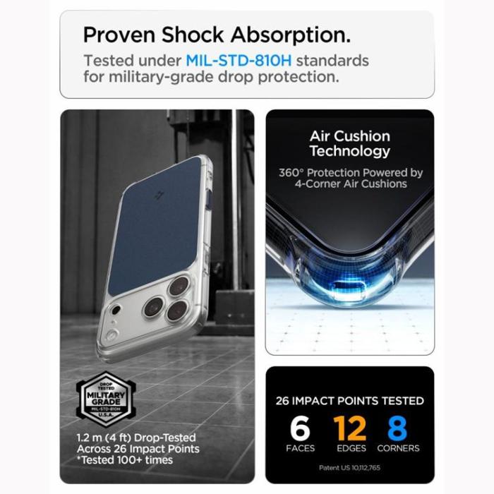 Spigen - Spigen Mobilskal till iPhone 18 Pro Max/17 Pro Max Magsafe Ultra Hybrid T
