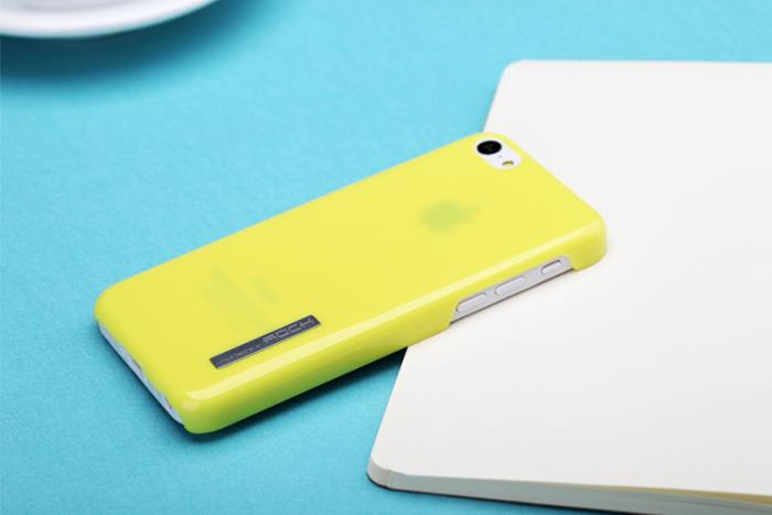 ROCK - Rock Ethereal Baksideskal till Apple iPhone 5C (Gul)
