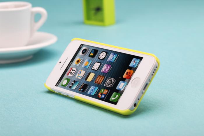 ROCK - Rock Ethereal Baksideskal till Apple iPhone 5C (Gul)