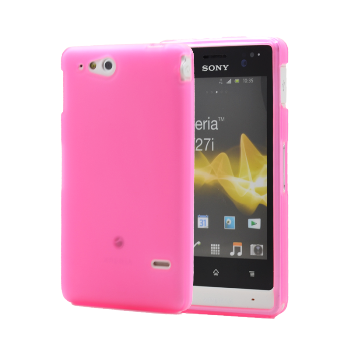 UTGATT4 - FlexiCase Skal till Sony Xperia Go ST27i - Rosa