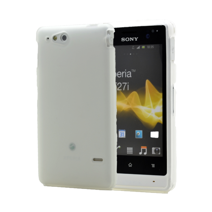 UTGATT4 - FlexiCase Skal till Sony Xperia Go ST27i - Vit