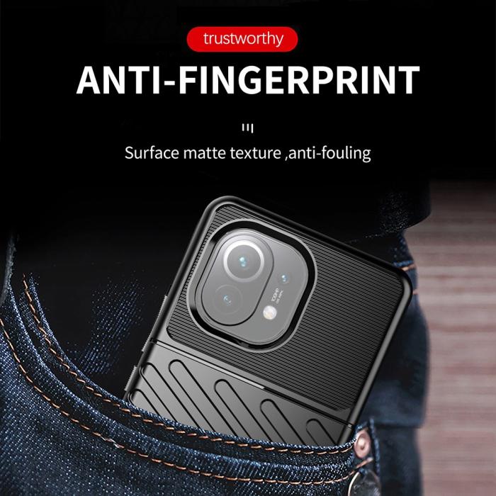 OEM - Thunder Twill Mobilskal Til Xiaomi Mi 11 - Svart