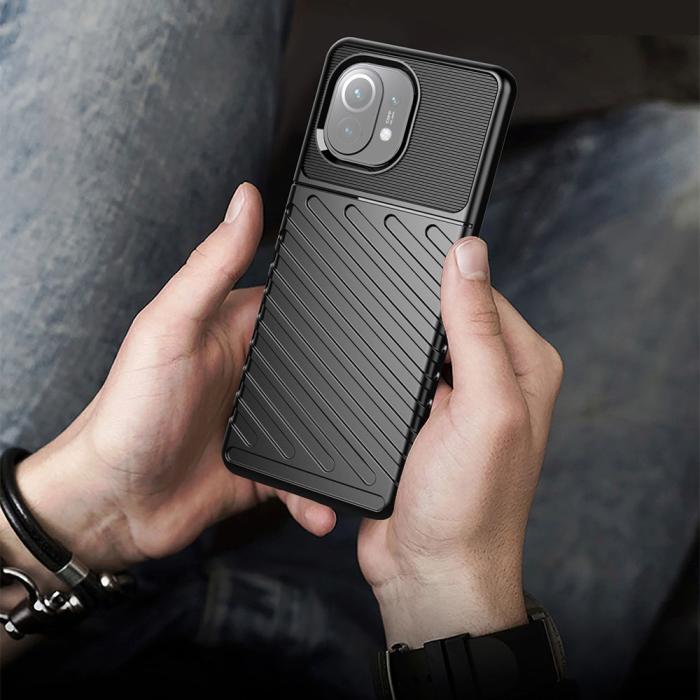 OEM - Thunder Twill Mobilskal Til Xiaomi Mi 11 - Svart