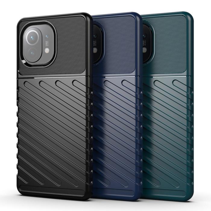 OEM - Thunder Twill Mobilskal Til Xiaomi Mi 11 - Svart