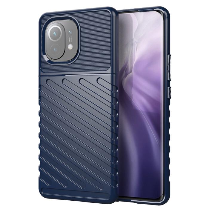 A-One Brand - Thunder Twill Mobilskal Til Xiaomi Mi 11 - Blå