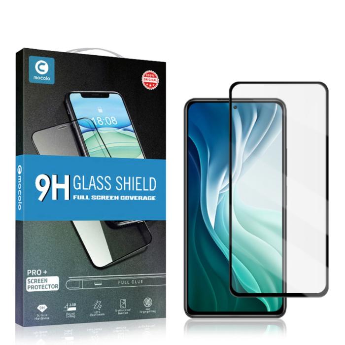 Mocolo - MOCOLO Härdat Glas Skärmskydd Xiaomi Mi 11i - Svart