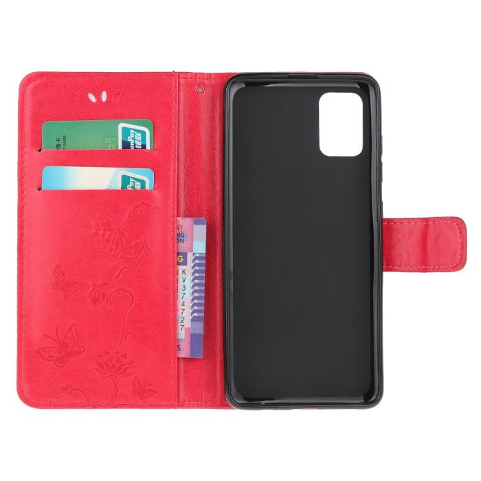 OEM - Butterfly Plånboksfodral till Xiaomi Mi 11i - Magenta