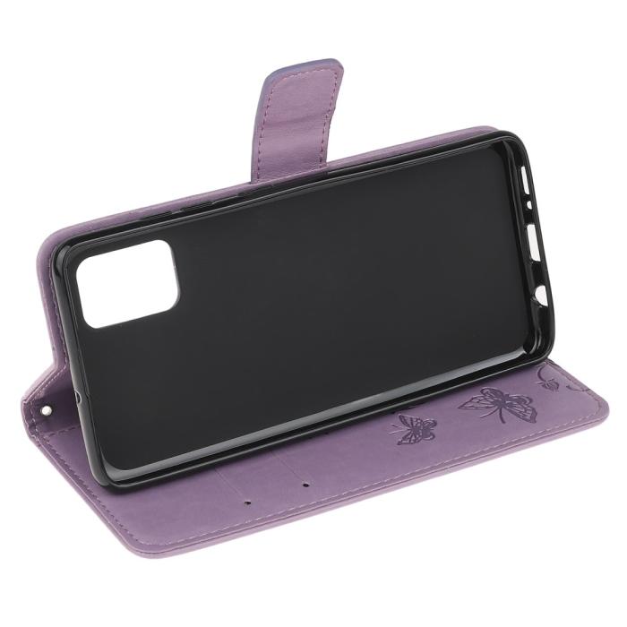 A-One Brand - Butterfly Plånboksfodral till Xiaomi Mi 11i - Lila