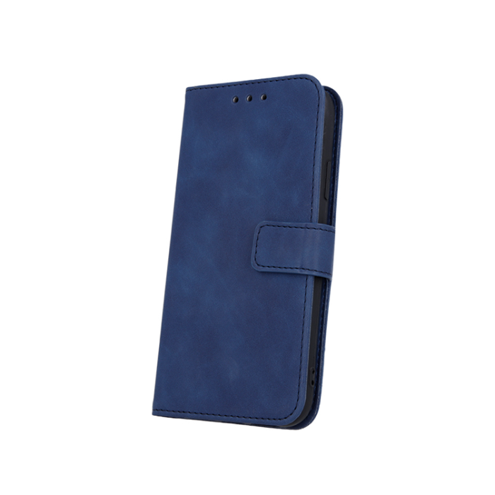 OEM - Xiaomi Redmi Note 14 4G Plånboksfodral Smart Velvet - Marinblå