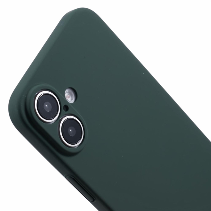 A-One Brand - iPhone 16 Plus Mobilskal Skin-Touch Rubberized PC - Grön