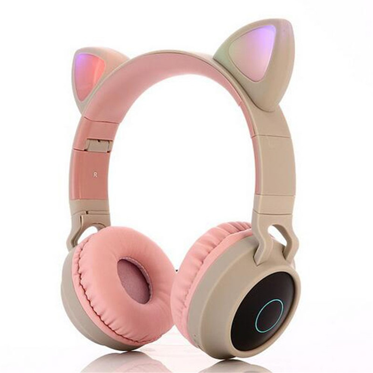 Over-Ear Hörlurar för Barn med Mic Bluetooth 5.0 Foldable - Khaki | 505771 | AlltMobil